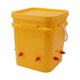 thumbnail image 5 of Bebedero automático para pollos con barril portátil de 12 L, equipo para aves de corral, cubo para ganso, pato y cabeza roja., 5 of 14