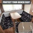 thumbnail image 2 of Uorisanigo 2 Pieces RV Sofa Cover Stretch Couch Cover Camper Seat Cushion Slipcovers - Washable Funny Skull Print Camper Sofa Chair Covers Furniture Protection for RV Car Bench, 2 of 7