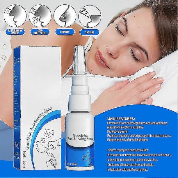 South moon Anti-snoring Spray Nasal Easy To Use Long-lasting Formula Stop Snoring Solution