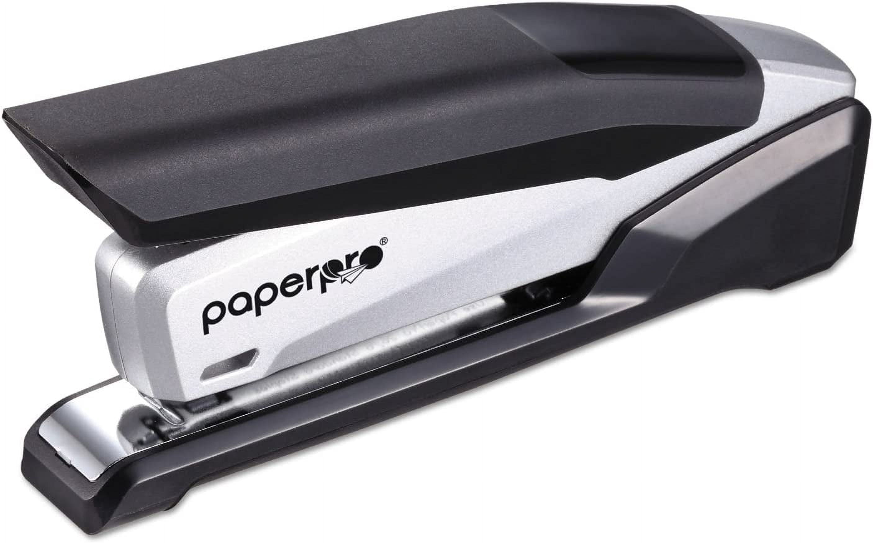 PaperPro) 1110 inPOWER Premium Stapler, 28-Sheet , Black/Silver