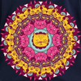 thumbnail image 3 of CafePress - Mandala Cats Long Sleeve T Shirt - Women's Long Sleeve Graphic Tee Casual Fit, 3 of 4