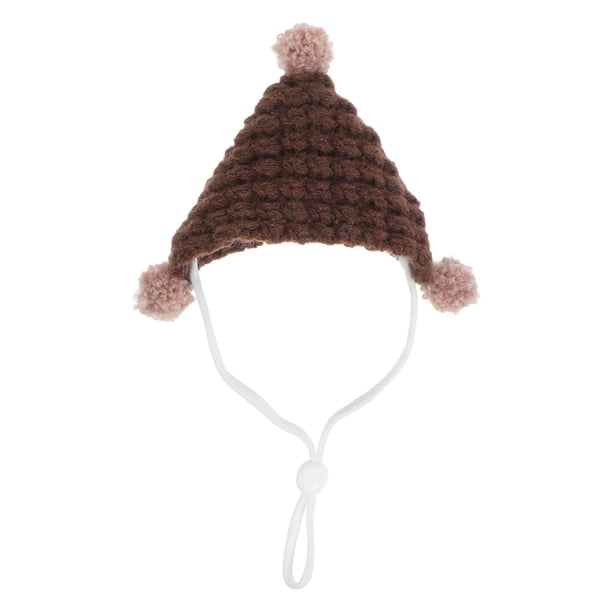 Mini sombreros para hámster, lindos y diminutos, para mascotas, ropa para animales pequeños, gorros tejidos para conejillos de indias, conejos, hámsters, accesorios para disfraces de Navidad