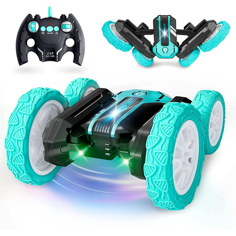 Easy to Use RC Stunt Car With Lights by Flipo All Ages Flipo