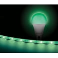 thumbnail image 7 of Monster Illuminessence Small Space LED Lighting Kit With RGB 6.5ft LED Light Strip RGB E26 Edison Screw 5V 7 Watt Light Bulb and Premium RF Touch Remote That Controls All Lights at The Same Time, 7 of 7