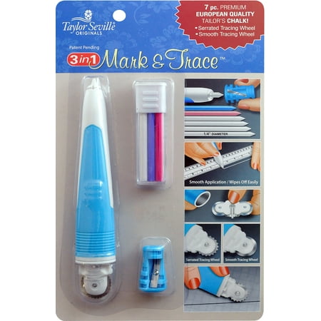 UPC: 0766152217085 | Taylor Seville 3-In-1 Mark & Trace-Blue & White