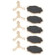 thumbnail image 3 of 10 Uds Mini pizarras de madera con caballetes de soporte plegables o bodas fiestas números de mesa carteles de comida ANGGREK Otros, 3 of 8