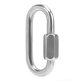 thumbnail image 2 of Quick Link, Locking Carabiner Stainless Steel Durable Easy To Use Heavy Duty  For Carabiner Outdoor Equipments ANGGREK 8 mm/0,3 pulgadas, 2 of 8