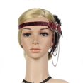 thumbnail image 3 of Fashion Tassel Chain Headband For Women Headdress Party Dancing 24X12X1Cm 1Pack, 3 of 4