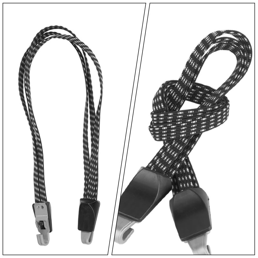 4pcs Not Hook Elastic Tie Down Straps Rubber Bungee Cords For Trucks - View #3