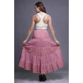 thumbnail image 4 of Bimba Printed SkirtsForWomen Long Length 5 Tier Cotton Skirt Boho Clothing, 4 of 5