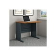 thumbnail image 1 of Bush Business Furniture Series A 36W Desk, Natural Cherry/Slate, 1 of 4