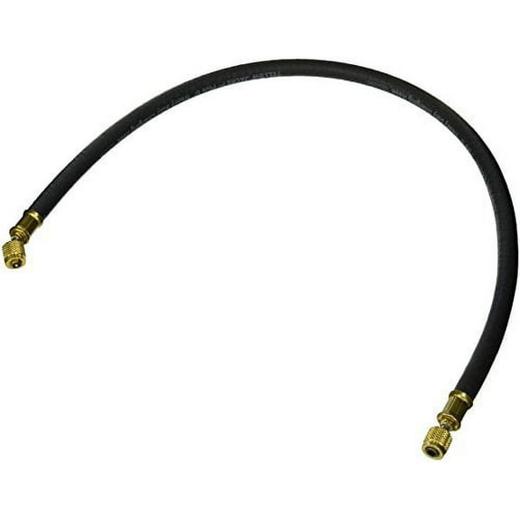 Yellow Jacket 20236 Plus II 3/8" Heavy Duty Combination Charging or Vacuum Hose, 36", Black