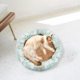 thumbnail image 1 of Cojín refrigerante de verano para mascotas, ideal para el suelo. También sirve como cojín de hielo para casetas de perros y gatos. Incluye un colchón pequeño., 1 of 7
