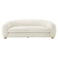 thumbnail image 3 of Sofa, Ivory White, Fabric, Modern Contemporary French Country, Living Lounge Cafe Room Hotel Lobby Hospitality, 3 of 8