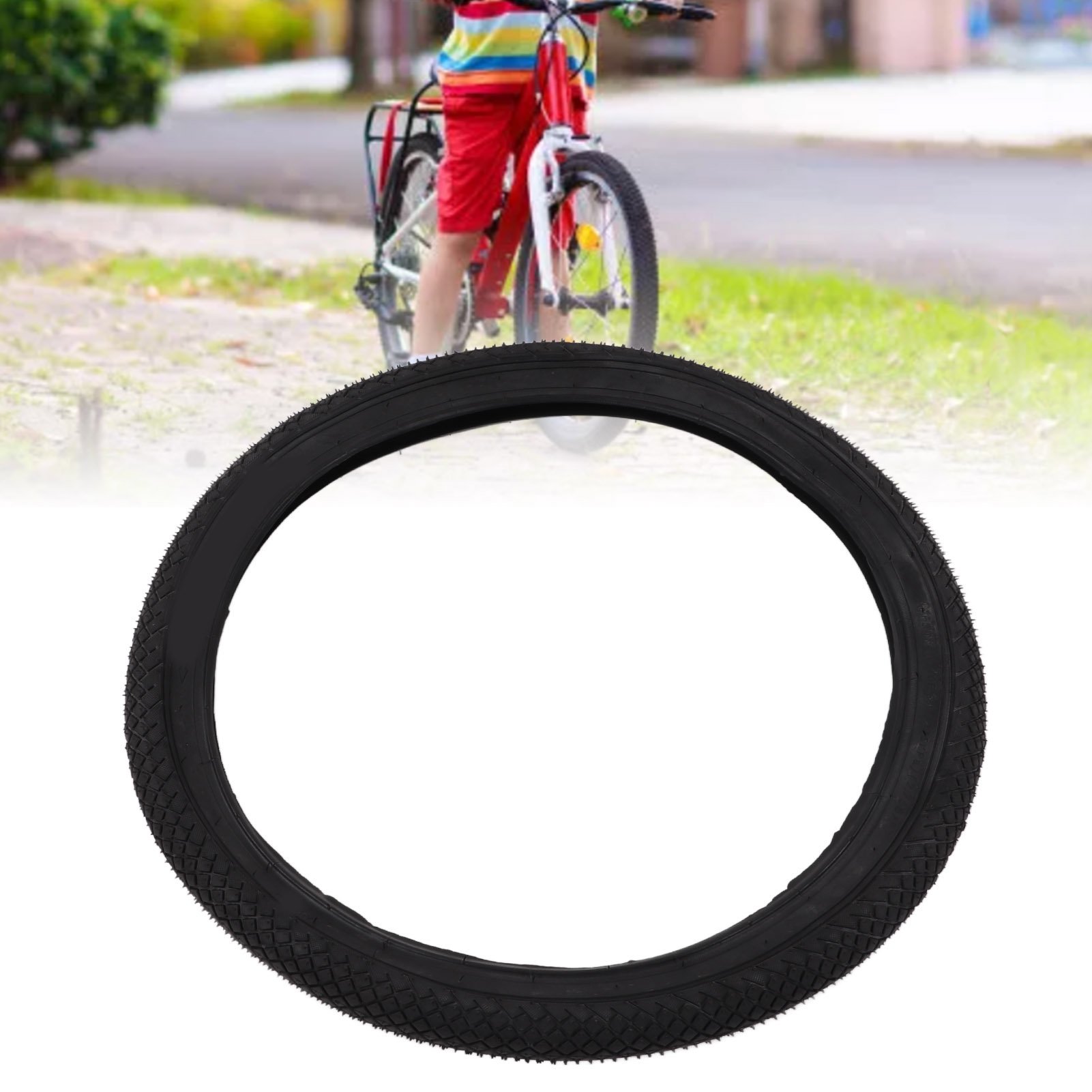 Rubber Children s Bicycle Tires Kids Bicycle Tires Comfortable Wear Resistant Stylish For Riding 12x2.125 14x2.125 16x2.125 18x2.125 20x2.125