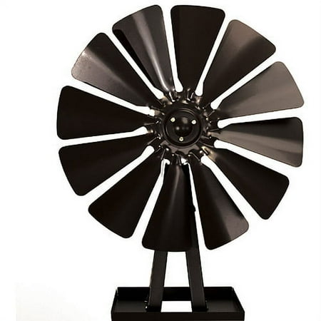 Outdoor Water Solutions 9' Black Backyard Windmill