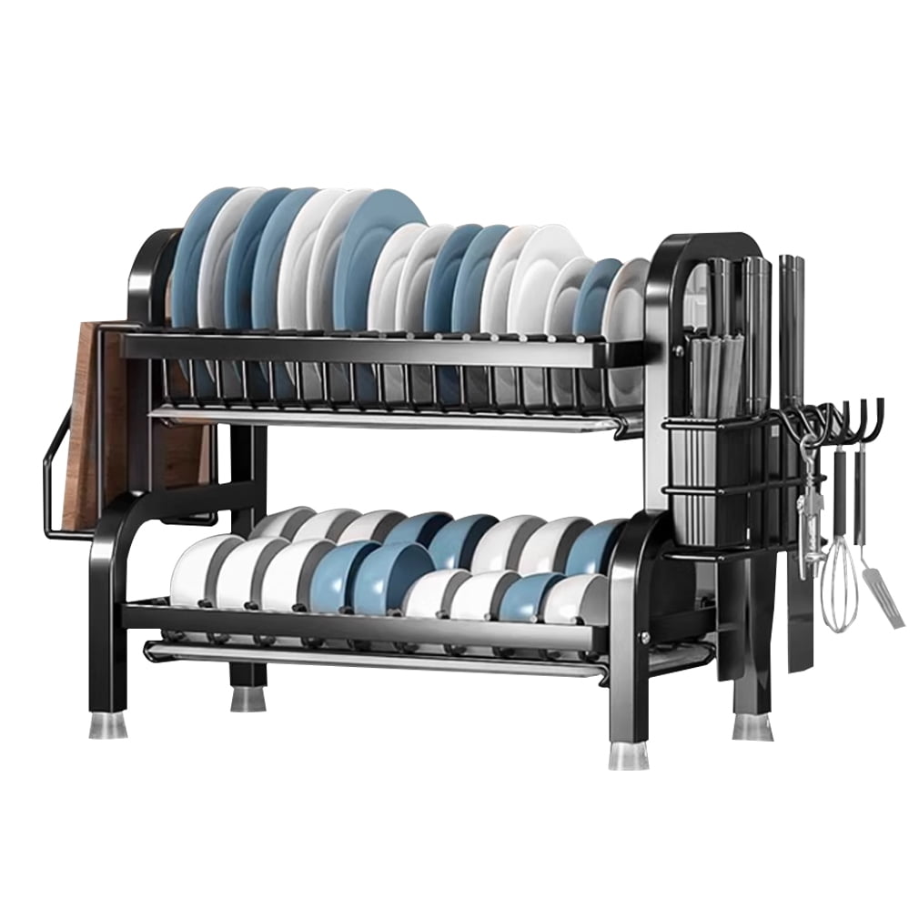 Hiziwimi Dish Drying Rack Multifunctional Dish Rack, Rustproof Kitchen