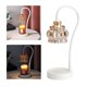 thumbnail image 5 of Lámpara de fusión ajustable, calentador de velas con enchufe estadounidense, luz nocturna nórdica para aceites esenciales, decoración de sala de estar y dormitorio. blanco, 5 of 9