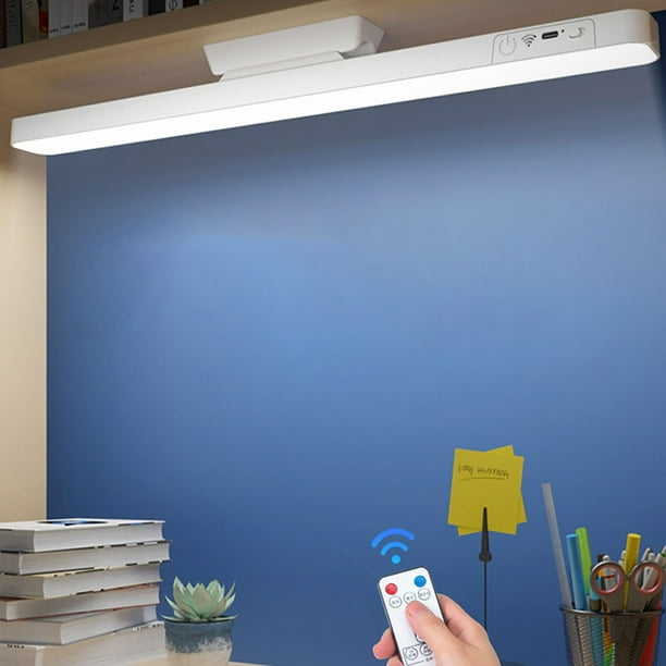 Ganfancp Lámpara Led Bajo Armario con Regulación Continua y 3 Colores de Cambio/Función de Iluminación de Memoria Lámpara Bajo Mostrador para Cocina/Estante/Armario/Lectura Ofertas Del Día Liquidació