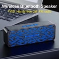 thumbnail image 4 of Altavoz Bluetooth Inalámbrico S19, Subwoofer, Radio Portátil para Exteriores, Coche, Teléfono Móvil, Ordenador, Audio Inteligente, Color Negro., 4 of 5