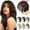 D, variant on HHBEAUTY Hair Toppers for Women Clip in Bangs Real Human Hair Pieces French Bangs Topper for Solve Loosing And Thinning Add Volume 12 Inches Toppers For Women