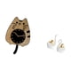 thumbnail image 5 of Reloj De Pared Colgante Silencioso Con Forma De Gato Y Cisne, Ideal Para Cocina, Oficina O Como Regalo De Inauguración. Decoración Para El Hogar, Mesa O Mesa. Ideal Para Parejas., 5 of 8
