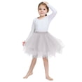 thumbnail image 4 of TAIAOJING Ballet Tulle Tutu Skirt for Little Girls Baby Soft Fluffy Tutu Skirt Toddler Soild Party Carnival Mesh Tutu Princess Skirt, 4 of 4