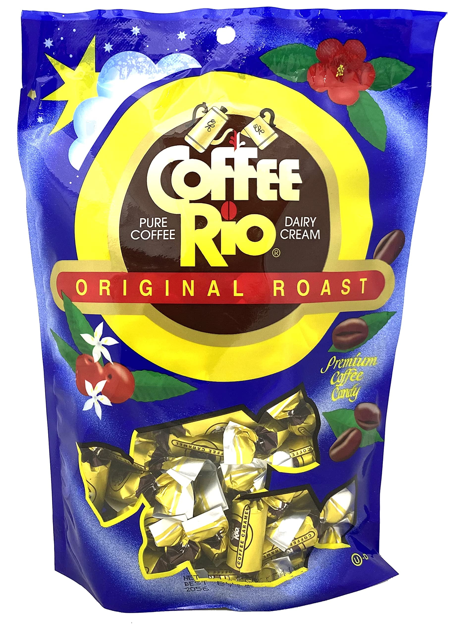 Coffee Rio Original Roast Gourmet Candy 12 Ounce Premium Coffee Candy