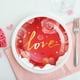 thumbnail image 4 of Disposable Painted Paper Plates For Valentine's Day Parties Water Proof Oil Draining Thickened Sturdy Based Pulp, 4 of 6