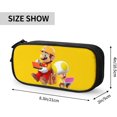 thumbnail image 3 of Sup-er Ma-Rio Game Large Capacity Pencil Case with Zipper Durable Pencil Pouch Cute Pen Bag Anime Multi-, 3 of 3