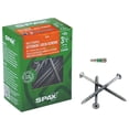 thumbnail image 1 of Spax 5034906 3,5 Po. Vis Multi-Usages à Tête Plate de 1 Lb&44; 59 par Pack - Pack de 5, 1 of 4