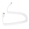 thumbnail image 3 of Cable De Cargador En Espiral USB Tipo C A USB 2.0 Macho, Cable De Extensión De Datos Rápido De 480Mbps Para Teléfono Móvil De 9,8 Pies, 3 of 7
