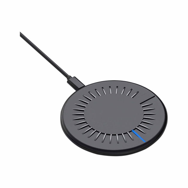 Phone Charger Battery Pack Portable Wireless Charger Fast Wireless Charging Pad Station-Certified Wireless Max 15W Charging for Smart Phones Portable Wireless Phone Charger