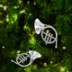 thumbnail image 5 of GOOHOCHY 12 instrumentos musicales navideños de plástico para colgar en el árbol, 5 of 7