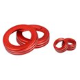 thumbnail image 1 of Unique Bargains 4pcs Red Aluminum Alloy Car Center Control Ring Knob Ring Cover for Chevrolet Camaro 2010-2015 Switch Button Decor, 1 of 8