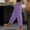 A1 Purple, variant on YDTUYT Women's Cropped Linen Pants Lounge Pants for Women Loose Comfy Capri Pants Solid Color Slacks Pull-On Pants Breathable Linen Pant Straight Leg Pants High Waisted Pant Palazzo Pants JN XXL