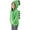 Dino Green, variant on Fleece Hoodie Jacket Winter Baby Clothes, Dino Green Black 3T