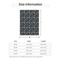 thumbnail image 5 of Sikiie Rocket Space Cozy Flannel Fleece Throw Blanket: Lightweight & Thick for All Seasons - Perfect for Women, Men, & Kids"60"x50", 5 of 6