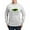 Ash Gray, variant on - The Mountains Are Calling Long Sleeve T Shirt - Unisex Cotton Long Sleeve T-Shirt