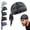 Black, variant on Cooling Skull Cap Helmet Liner, Breathable Sweat Wicking Head Wrap Bandana Hat, Paisley Cycling Running Cap for Men Women(Black)
