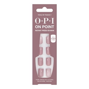 OPI On Point Press On Nails, Tickle My France-y