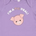 thumbnail image 4 of Inktastic I'm a Pig Deal Cute Pig Pun Boys or Girls Baby Bodysuit, 4 of 5