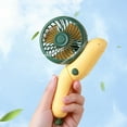 thumbnail image 6 of Porfeet Mini Fan Silent Strong Wind Fodable Cartoon Snail Student USB Charging Desk Handheld Cooling Fan for Office, 6 of 8