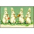 thumbnail image 3 of CafePress - Vintage Musical Easter Bunnies Large Mug Mugs - 15 oz Ceramic Large White Novelty Mug, 3 of 4