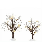 Department 56 Accessory WINTER FLURRIES BARE BRANCH TREES Wire Set/2 4059770