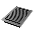 thumbnail image 5 of Imperial 6in x 10in Montezuma Style Grey Granite Metal Rectangular Air Floor Register (2 PACK), 5 of 6