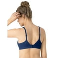 thumbnail image 2 of Hanes Womens Wireless Bra, Smooth Comfort Full Coverage Bra, Foam Cups, Convertible Bra Straps, 2 of 11