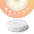 thumbnail image 4 of 4 Pack LED Motion Sensor Night Light ,Rechargeable Small Led Closet Light Warm and White Wireless Activated Sensored Smart Cabinet Lights for Indoor Bedroom,Cabinet,Kitchen,Hallway,Entrance, 4 of 13