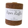thumbnail image 2 of HILABEE Fil de Papier Raphia 1,5 mm d'Épaisseur pour Sacs de Crochet Panier Emboîtable Chapeau d'Été Marron, 2 of 9