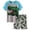 Grey, variant on Yammkia Cotton Sleepwear for Boys Little Boys 2 Piece Short Pajamas Train Sleepwear Toddler Dinosaur Pjs Summer Kids Clothes Grey Size,3-4 Years